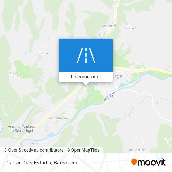 Mapa Carrer Dels Estudis
