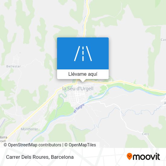 Mapa Carrer Dels Roures