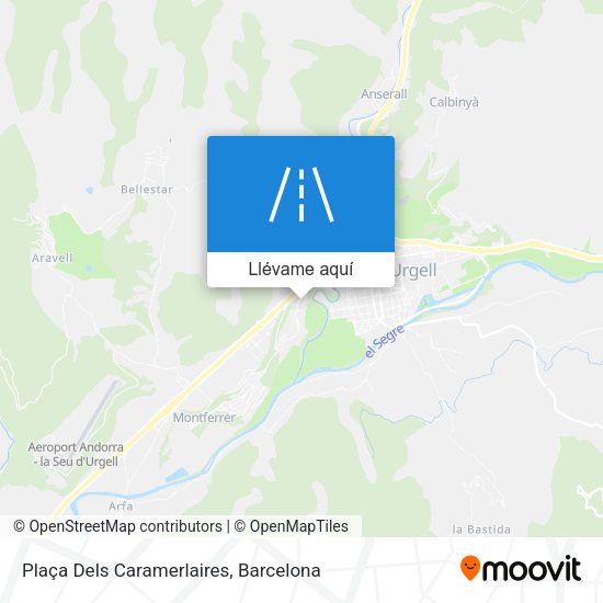 Mapa Plaça Dels Caramerlaires