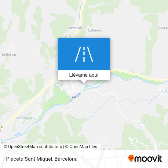 Mapa Placeta Sant Miquel