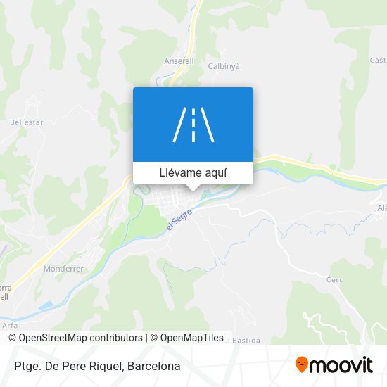 Mapa Ptge. De Pere Riquel