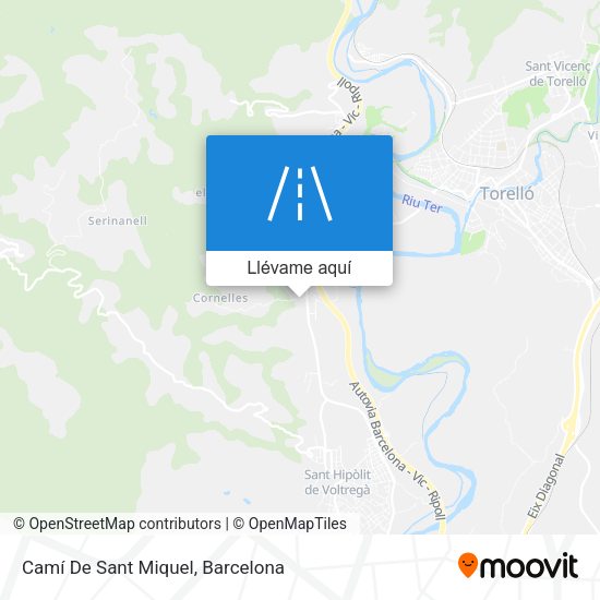 Mapa Camí De Sant Miquel