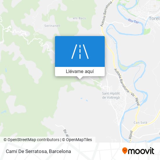 Mapa Camí De Serratosa