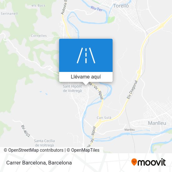 Mapa Carrer Barcelona