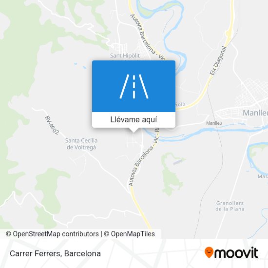 Mapa Carrer Ferrers