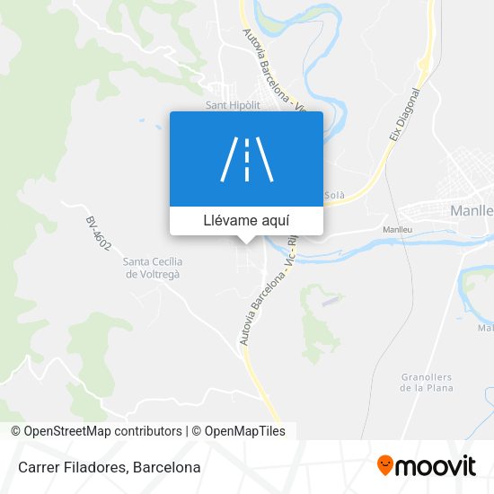 Mapa Carrer Filadores