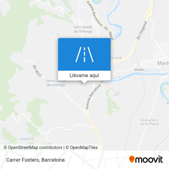 Mapa Carrer Fusters