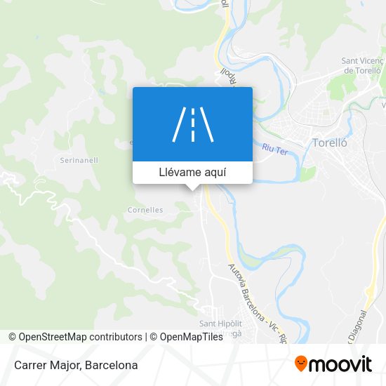 Mapa Carrer Major