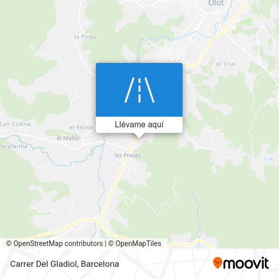 Mapa Carrer Del Gladiol