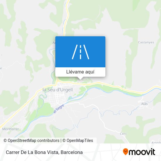 Mapa Carrer De La Bona Vista