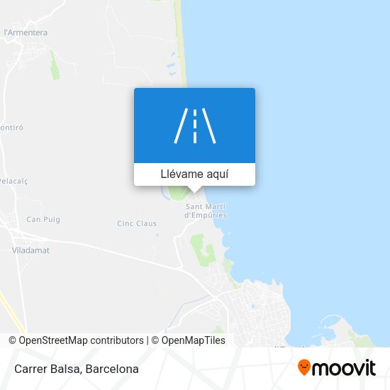 Mapa Carrer Balsa