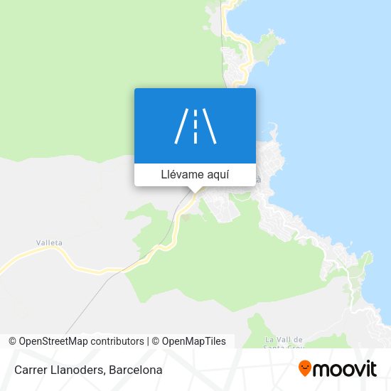 Mapa Carrer Llanoders