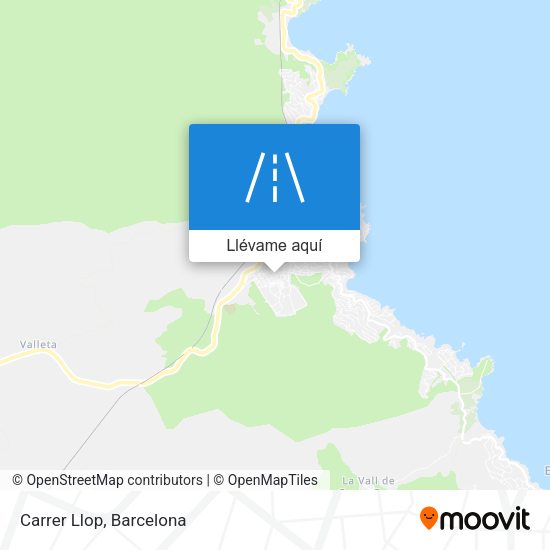 Mapa Carrer Llop