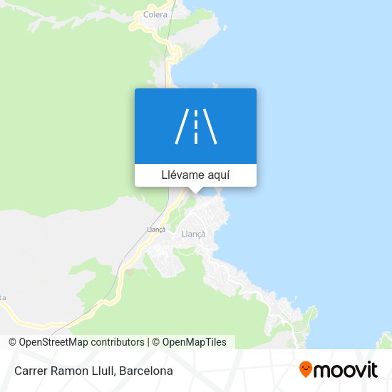 Mapa Carrer Ramon Llull