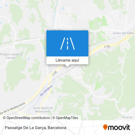 Mapa Passatge De La Garça