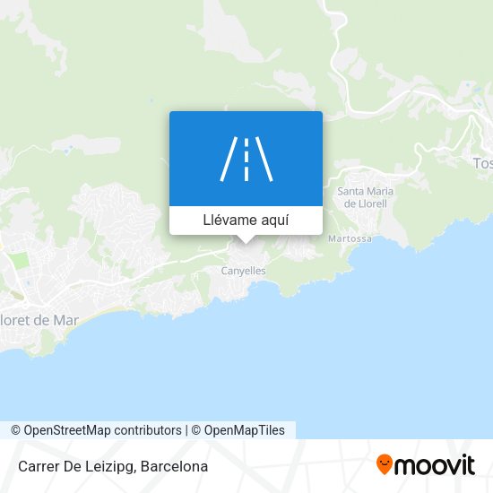 Mapa Carrer De Leizipg