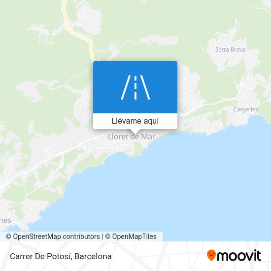 Mapa Carrer De Potosí