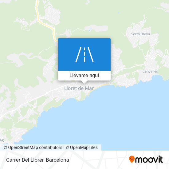 Mapa Carrer Del Llorer