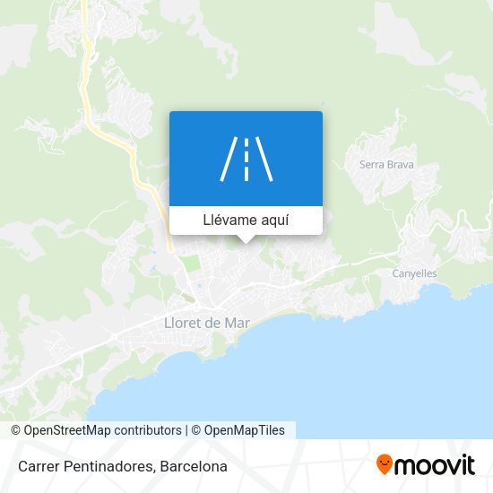 Mapa Carrer Pentinadores