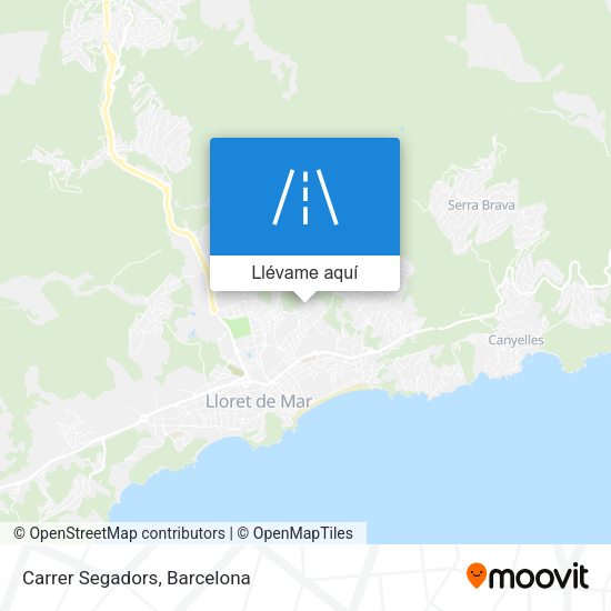 Mapa Carrer Segadors