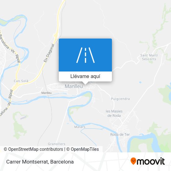 Mapa Carrer Montserrat