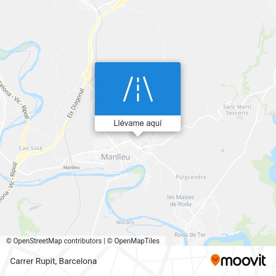 Mapa Carrer Rupit