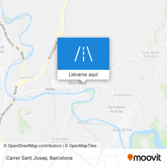 Mapa Carrer Sant Josep