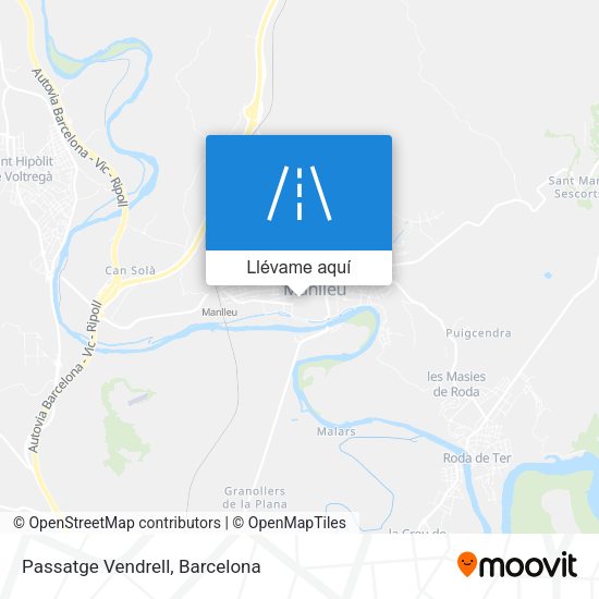 Mapa Passatge Vendrell