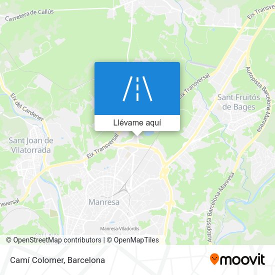 Mapa Camí Colomer