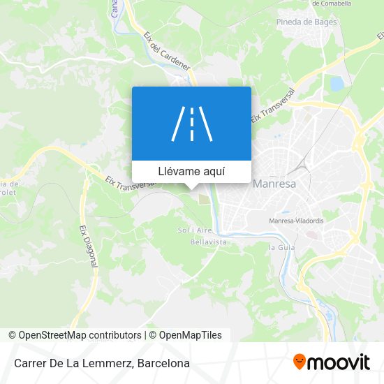 Mapa Carrer De La Lemmerz