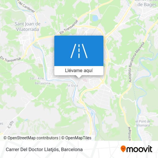Mapa Carrer Del Doctor Llatjós