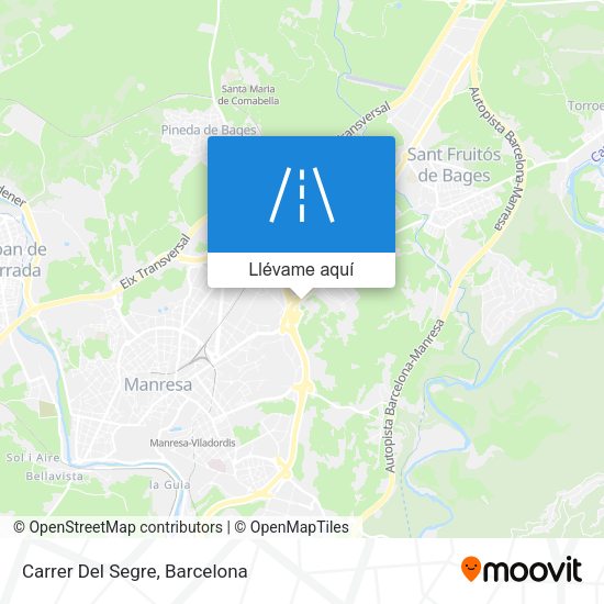 Mapa Carrer Del Segre