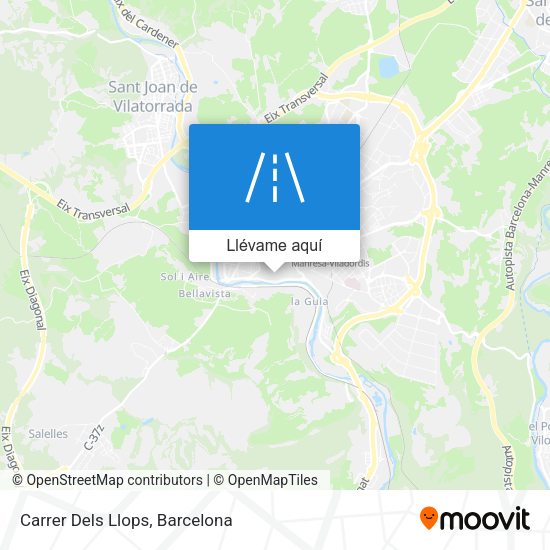 Mapa Carrer Dels Llops
