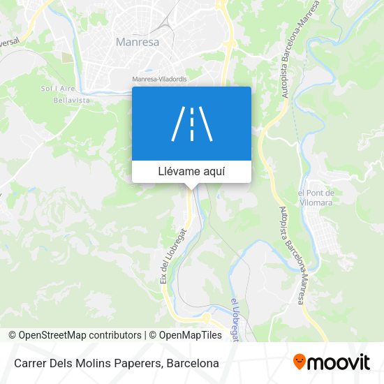 Mapa Carrer Dels Molins Paperers