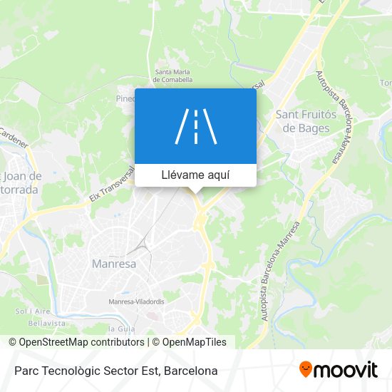 Mapa Parc Tecnològic Sector Est