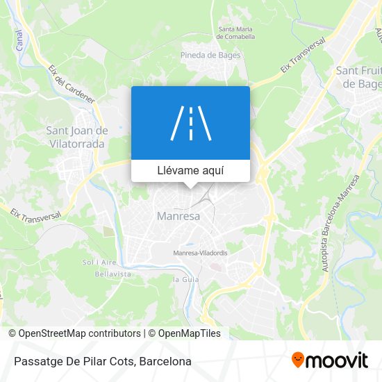 Mapa Passatge De Pilar Cots