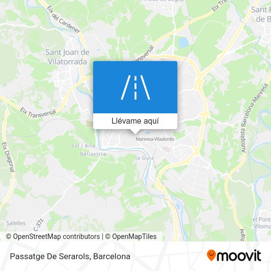 Mapa Passatge De Serarols