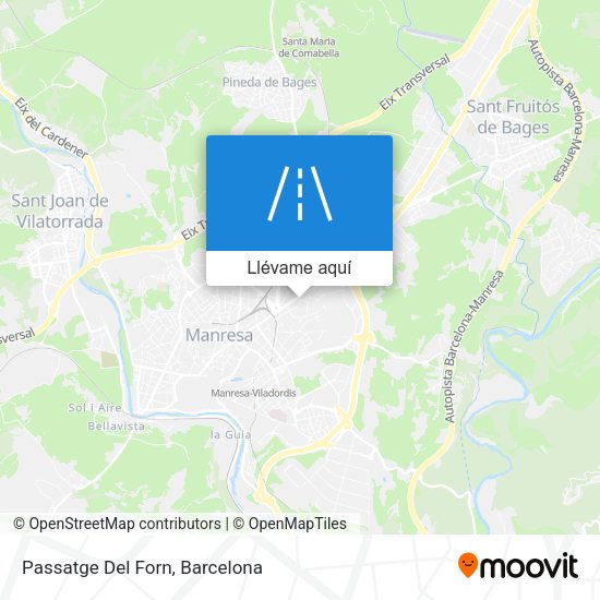 Mapa Passatge Del Forn