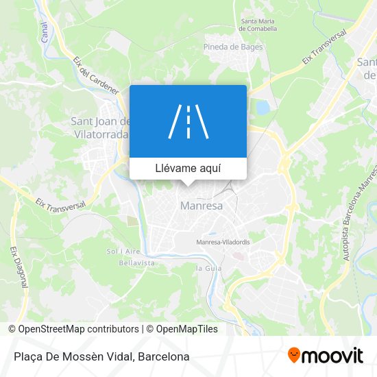Mapa Plaça De Mossèn Vidal