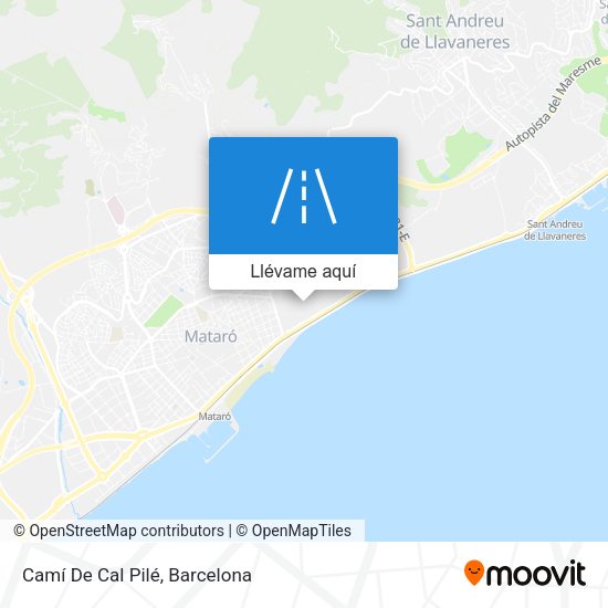 Mapa Camí De Cal Pilé