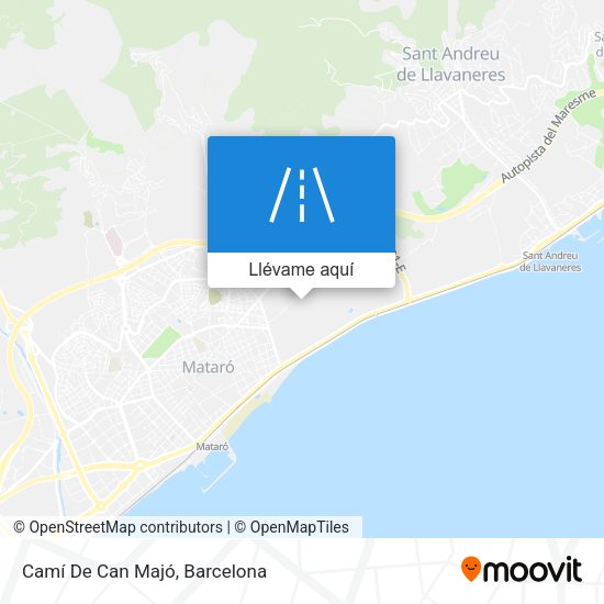 Mapa Camí De Can Majó