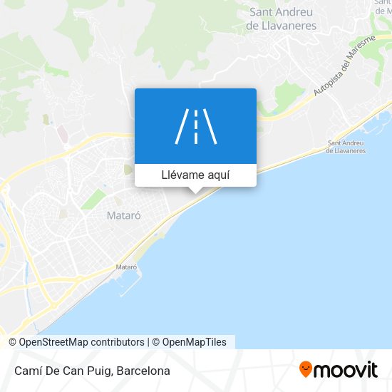 Mapa Camí De Can Puig