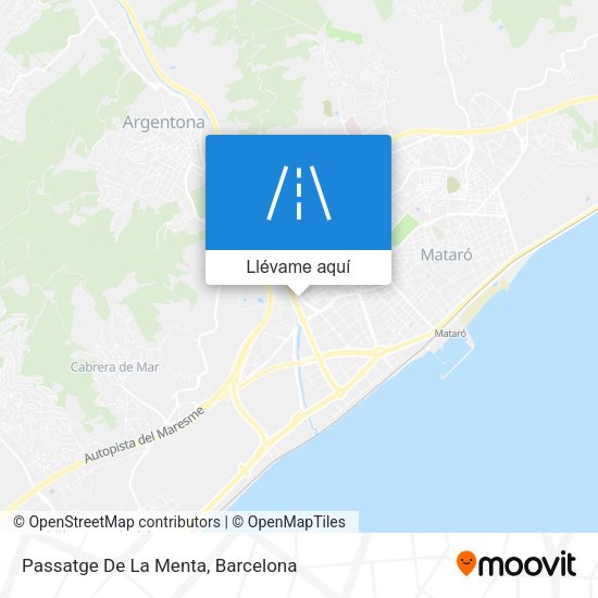 Mapa Passatge De La Menta