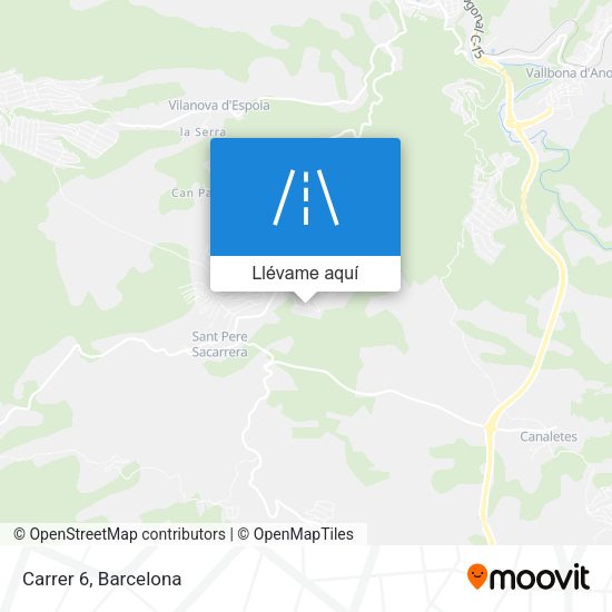 Mapa Carrer 6