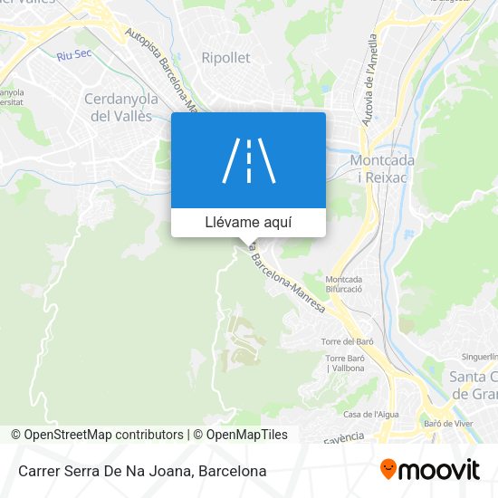 Mapa Carrer Serra De Na Joana