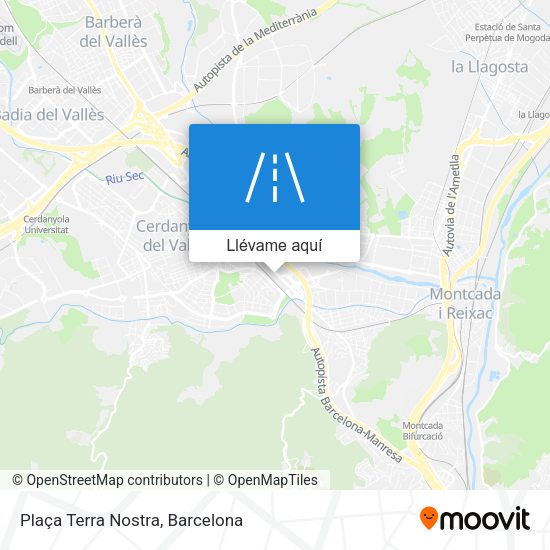 Mapa Plaça Terra Nostra