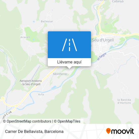 Mapa Carrer De Bellavista