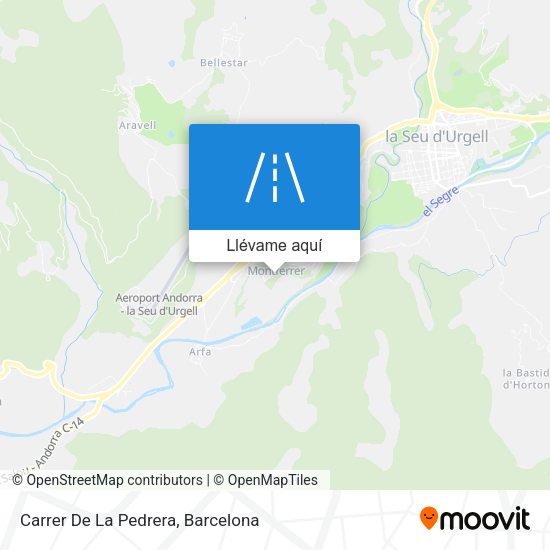 Mapa Carrer De La Pedrera