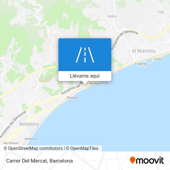 Mapa Carrer Del Mercat