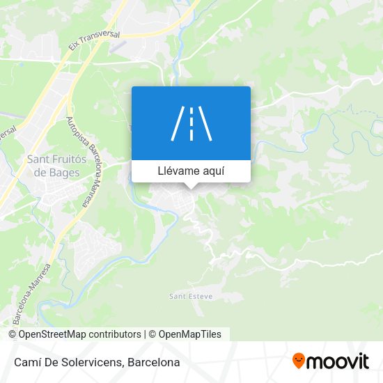 Mapa Camí De Solervicens